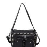 Ellie Studs Silky black - Ferent Bags 