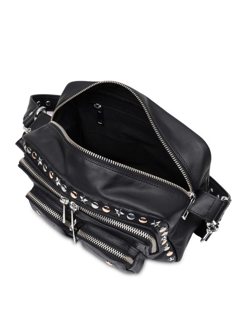 Ellie Studs Silky black - Ferent Bags 