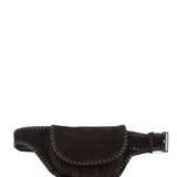 Eliza braided belt brown