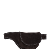 Eliza braided belt brown