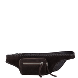 Eliza braided belt brown