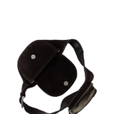 Eliza braided belt brown