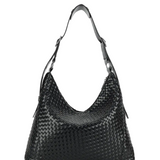 Ellie crossbody black braided