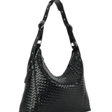 Ellie crossbody black braided