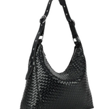 Ellie crossbody black braided