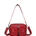 Ellie wrinkle bright red - Ferent Bags 