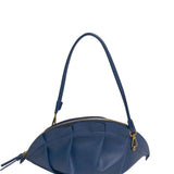 Gyoza bag grande azul zafiro