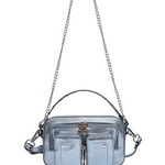 Helena Metallic light blue - Ferent Bags 