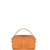 Helena Suede orange w. gold