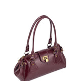 Isabella Raw Structure deep burgundy
