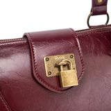 Isabella Raw Structure deep burgundy