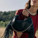 Kenza medium flecos negro
