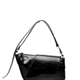 Lanzarote mini black crash leather