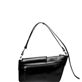 Lanzarote mini black crash leather