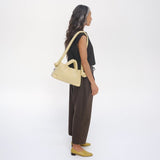 MiniOna Vegan Leather butter yellow