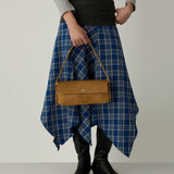 Miranda calf hair camel bag