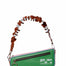 Ocaña Baguette bag green color block - Ferent Bags 