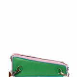 Ocaña Baguette bag green color block - Ferent Bags 