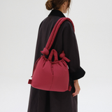 Ona Soft Bag cherry red