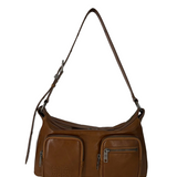 Outpocket Hobo brown crinkle