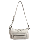 Outpocket Hobo Mini off white cracked - Ferent Bags 