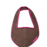 Saco suede chocolate