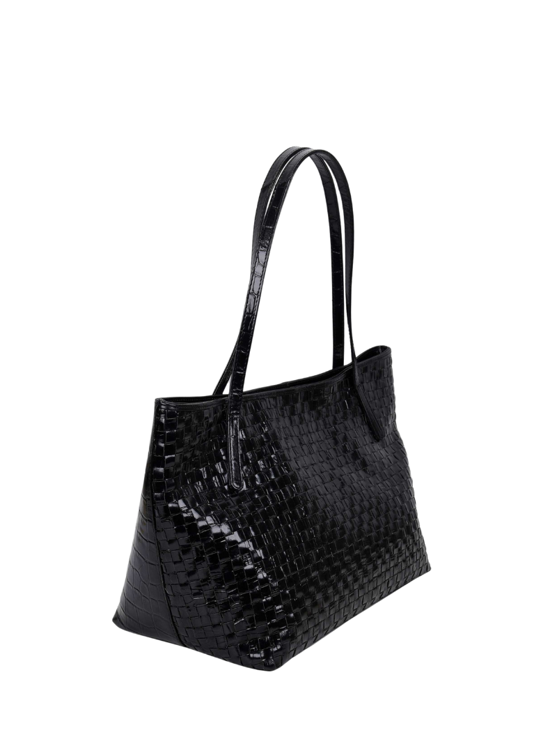 Shopper Texas braided black - Ferent Bags 