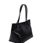 Shopper Texas braided black - Ferent Bags 