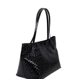 Shopper Texas braided black - Ferent Bags 