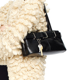 Shoulder Brocle mini stone black