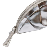 Gyoza bag mini plateado