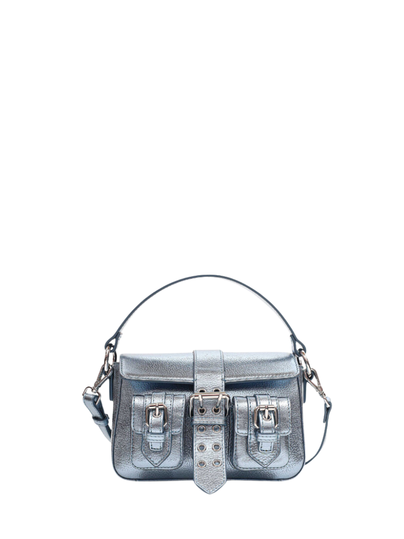 Small Honey Buckle Metallic light blue - Ferent Bags 