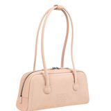 Soft Boston EW peach beige nubuck