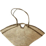 Bolso rafia Velvet naturel and miel