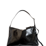 Zip Pocket crushed patent black