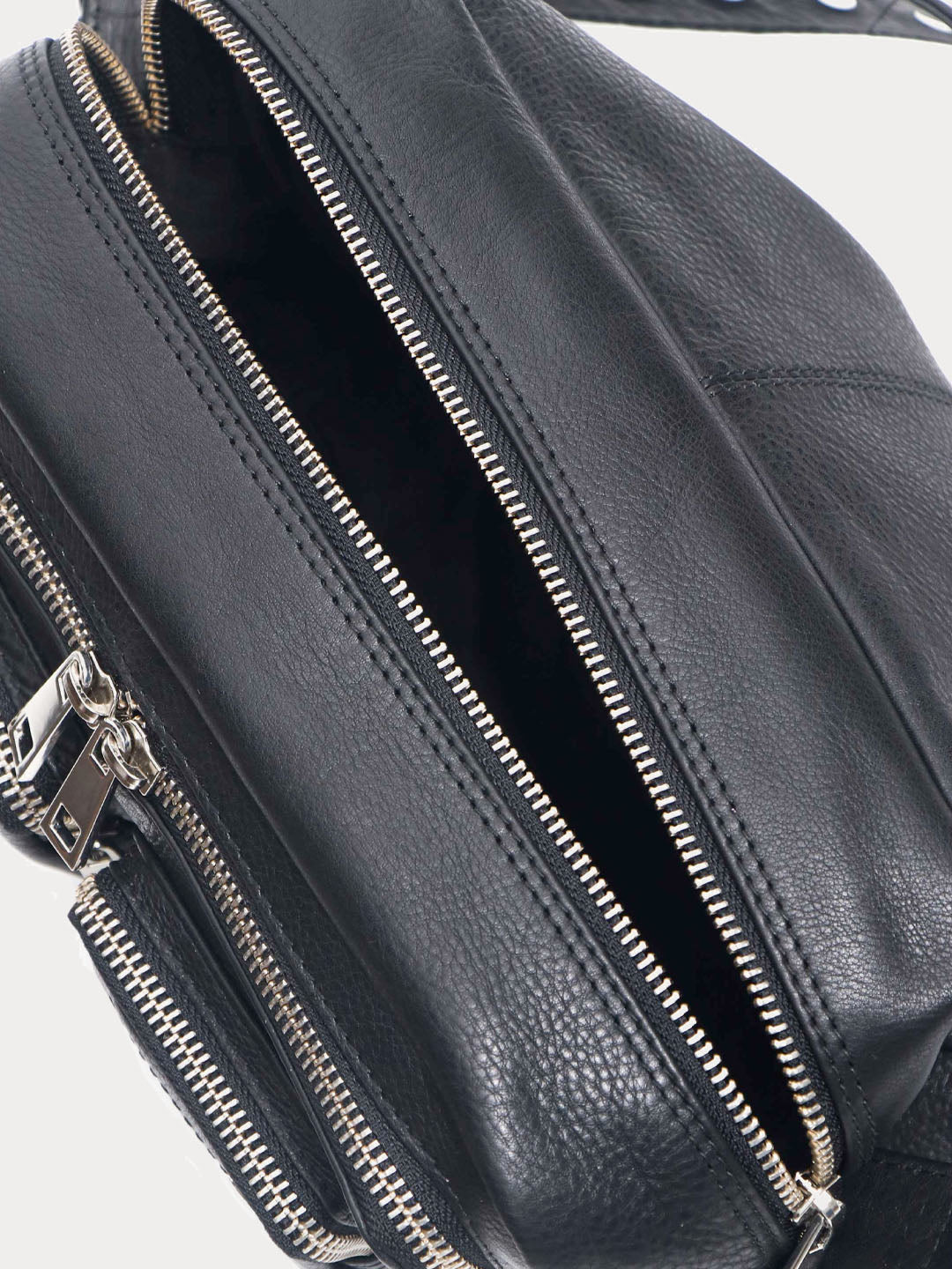Ellie Organic Leather black - Ferent Bags 
